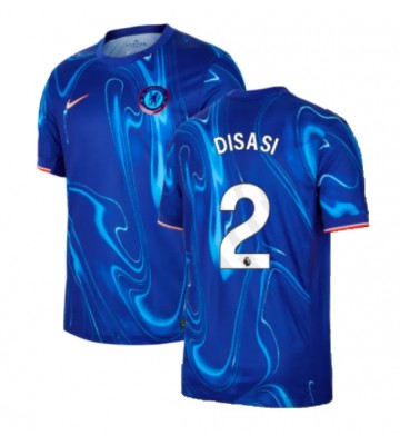 Chelsea Axel Disasi #2 Primera Equipación 2024-25 Manga Corta